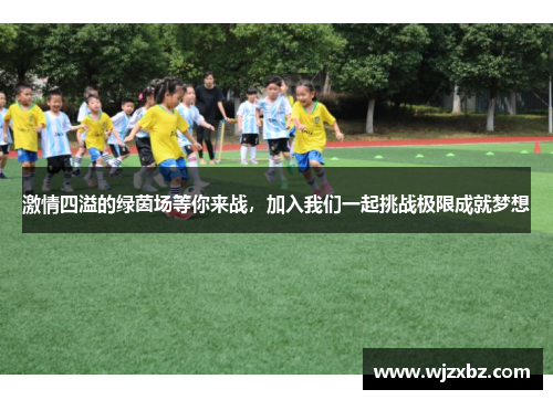 激情四溢的绿茵场等你来战，加入我们一起挑战极限成就梦想